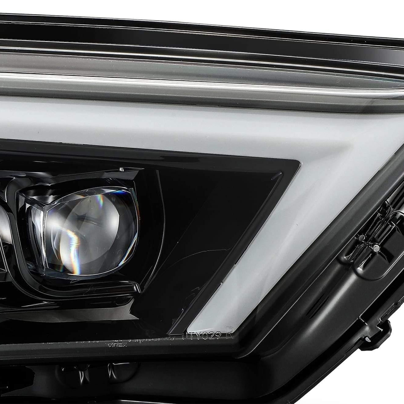 AlphaRex NOVA-Series LED Projector Headlights Alpha-Black 2014+ Toyota 4Runner - Yota Nation