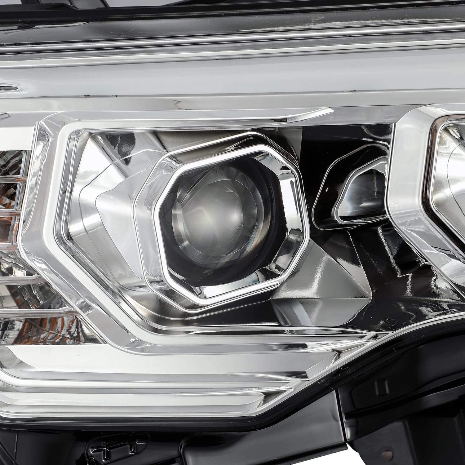 AlphaRex PRO-Series Projector Headlights Chrome 2014+ Toyota 4Runner - Yota Nation