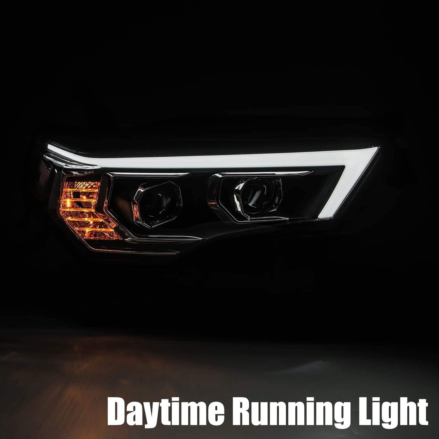 AlphaRex LUXX-Series LED Projector Headlights Chrome 2014+ Toyota 4Runner - Yota Nation
