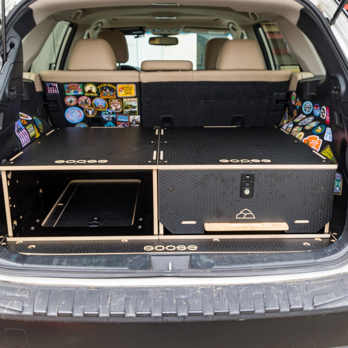 Subaru Rear Locker Rear Storage Package - Subaru Outback 2015-2019 5th Gen. – ToyotaPowered