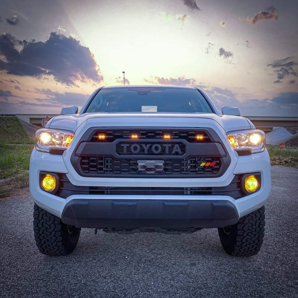 Tacoma タコマ　TRDproグリル　2016以降 Amazon.com: MEGAIE TRD Pro Style Grille Compatible with